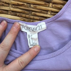 Lilac bodycon mini dress